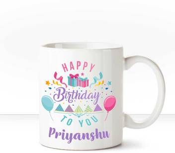 Ibgift Happy Birthday Priyanshu White Coffee Ceramic Coffee Mug Price In India Buy Ibgift Happy Birthday Priyanshu White Coffee Ceramic Coffee Mug Online At Flipkart Com Claus van houten happy happy child musical academy happy birthday. flipkart