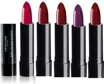 Oriflame Sweden Pure Colour Intense Lipstick Set Of 5 Price In India Buy Oriflame Sweden Pure Colour Intense Lipstick Set Of 5 Online In India Reviews Ratings Features Flipkart Com