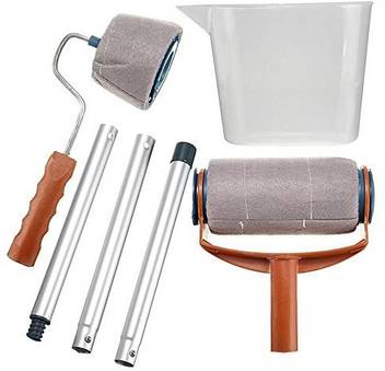 Shrih Paint Roller Brush Runner Wall Painting Tool Kit 6 Pcs Set