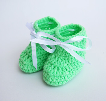 crochet baby booties price