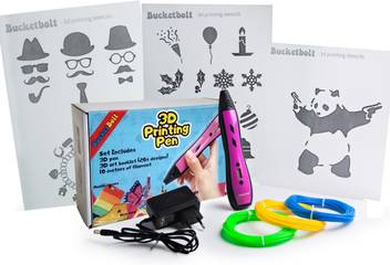 Bucketbolt New 3d Printing Pen For Kids Arts And Crafts Hobby