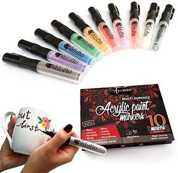 Artistro Paint Pens For Rock Painting Ceramic Porcelain Glass