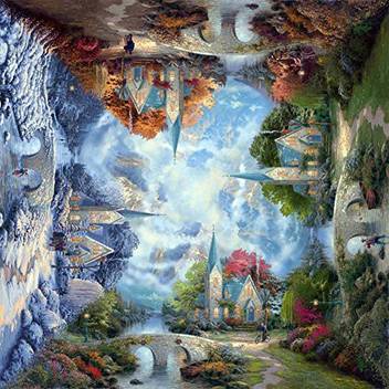 Generic Fipart 5d Diy Diamond Painting Cross Stitch Craft Kit Wall Stickers For Living Room Decoration Xff08 14x14inch 35x35cm Xff09 Castle Fipart 5d Diy Diamond Painting Cross Stitch Craft Kit Wall Stickers For Living Room
