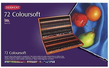 Derwent Colored Pencils Coloursoft Pencils Drawing Art Wooden