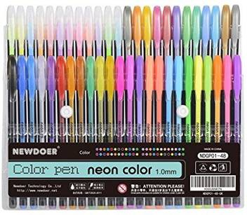 Zuanjia Newdoer 48 Packs Color Gel Ink Pens The Best Gel Pens Set For Adult Colouring Books Draw And Write With 1 0mm Tip Range 12 Meta Newdoer 48 Packs Color Gel Ink Pens The Best Gel