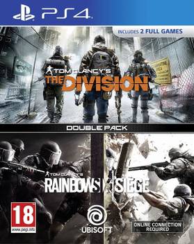 The Division Rainbow Six Siege Double Pack Ps4 Price In India Buy The Division Rainbow Six Siege Double Pack Ps4 Online At Flipkart Com