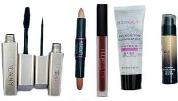 Huda Beauty Combo Of 2 In 1 Concealer Stick Waterproof Primer Nourishing Foundation Liquid Matte Lipstick With Long Lasting Eyeliner Mascara Price In India Buy Huda Beauty Combo Of 2