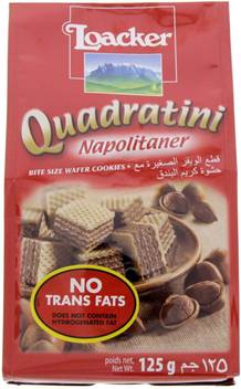 Loacker Napolitaner Bite Size Wafer Cookies 125g Price In India Buy Loacker Napolitaner Bite Size Wafer Cookies 125g Online At Flipkart Com