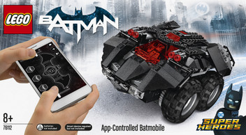 lego batmobile app controlled