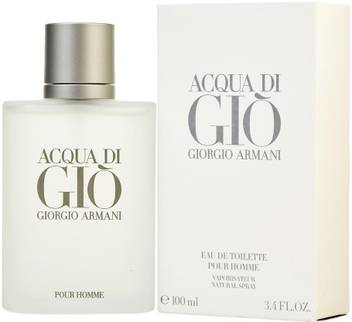 Buy Giorgio Armani Acqua Di Gio Pour Homme Eau De Toilette 100 Ml Online In India Flipkart Com
