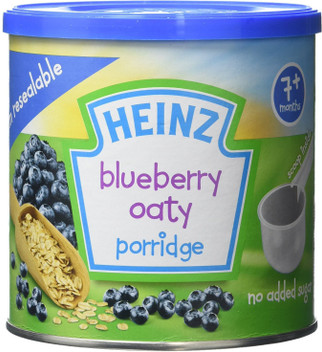 blueberry porridge baby