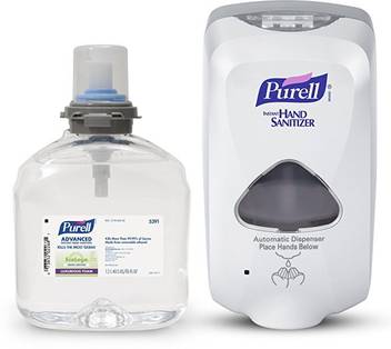 Purell Touch Free Dispenser Refill Combo 5770 2720 Hand