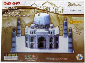 Tootpado 3d Foam Puzzle Taj Mahal 4 Sheets 1tng222 Super 3d