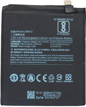 Brand New Mobile Battery For Xiaomi Redmi Note 4 Xiaomi Redmi Note 4x Model Bn43 4100mah Li Polymer Battery Redmi Note 4 Bn43 4100mah Price In India Buy Brand