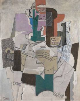 The Museum Outlet Pablo Picasso Fruit Dish Bottle And Violin