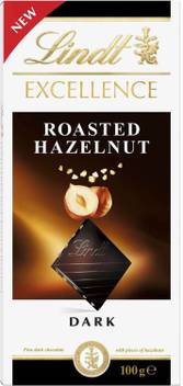 Lindt Excellence Roasted Hazelnut Dark Chocolate 100g Bars Price