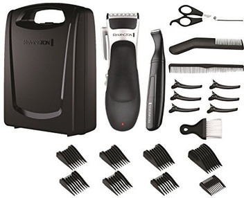 hair clipper set with scissors