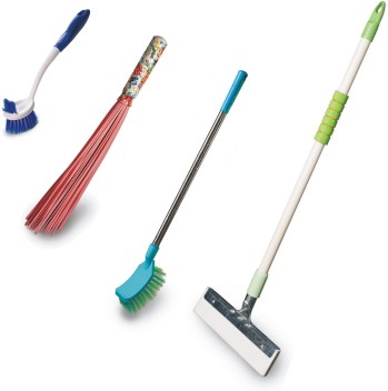 Anerong 4Pcs Multipurpose Cleaning Brush Set,Kitchen Cleaning  Brushes,Includes Grips Dish Brush, Bottle Brush