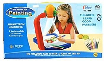 Kids Fest Educational Creative Portable Projector Painting Toy