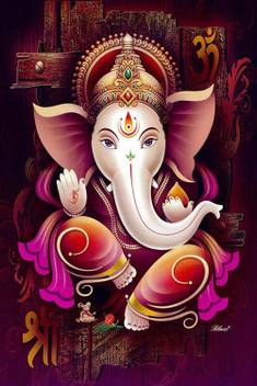 Lord Genesha Art Wall Decor Home Decor Size 18 X24 Inches Canvas Art Religious Posters In India Buy Art Film Design Movie Music Nature And Educational Paintings Wallpapers At Flipkart Com