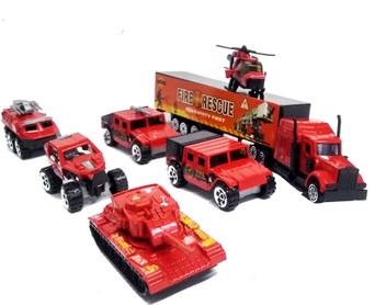 die cast metal fire trucks