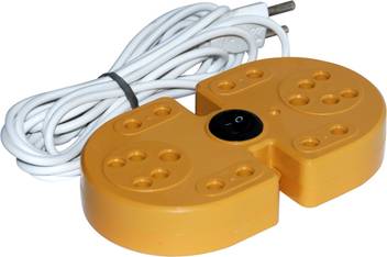 Rl Enterprises 2 Pin And 3 Pin Extension Cord With 3 Guz Heavy Duty Wire With Indicator Best Uses For Conference Rooms Etc 6 Socket Extension Boards Price In India Buy