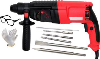 digital craft new b2e 26mm electric hammer reversible drill machine with 3pc sds bit hammer machine multifunctional tool hammer drill