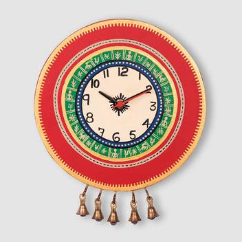 Exclusivelane Analog 27 Cm X 2 Cm Wall Clock Price In India Buy