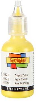 Scribbles 3d Fabric Paint Iridescent Tropical Yellow 3d Fabric Paint Iridescent Tropical Yellow Shop For Scribbles Products In India Flipkart Com