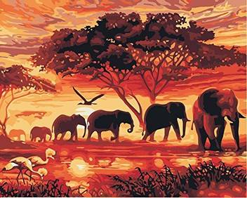 Yeesam Art New Diy Paint By Number Kits For Adults Kids Beginner
