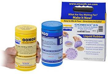Smooth On Smooth On Oomoo 25 Fast Curing Mold Making Silicone Kit 2 Pints Easy Smooth On Oomoo 25 Fast Curing Mold Making Silicone Kit 2 Pints