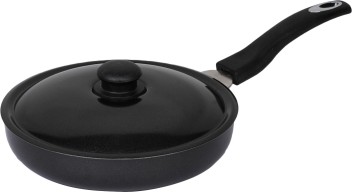 large non stick frying pan with lid