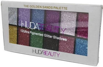very pigmented glitter eyeshadow