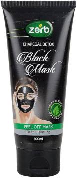 Download Zerb Charcoal Detox Black Peel Off Face Mask Price In India Buy Zerb Charcoal Detox Black Peel Off Face Mask Online At Flipkart Com PSD Mockup Templates