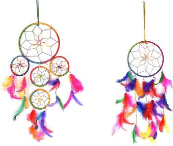 Unique Crafts Dream Catcher Wall Decor Hangings Combo Of 2