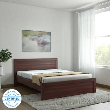Hometown Dazzle Without Storage Engineered Wood Queen Bed Price In