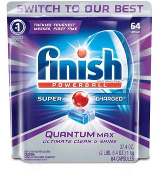 Finish Quantum Max Powerball 64ct Dishwasher Detergent Tablets Ultimate Clean Shine Dishwashing Detergent Price In India Buy Finish Quantum Max Powerball 64ct Dishwasher Detergent Tablets Ultimate Clean Shine Dishwashing