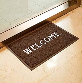 Welcome Rubber Door Mat Buy Welcome Rubber Door Mat Online At Best Price In India Flipkart Com