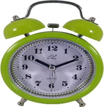 Bo Sheng Analog Green Clock