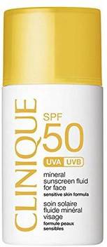 Clinique Broad Spectrum Spf 50 Mineral Sunscreen Face Fluid For