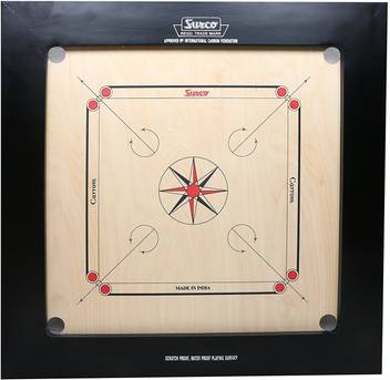 Kd Surco Champion 12 Mm Carrom Board Board Game Champion 12 Mm Buy Board Game Toys In India Shop For Kd Surco Products In India Flipkart Com