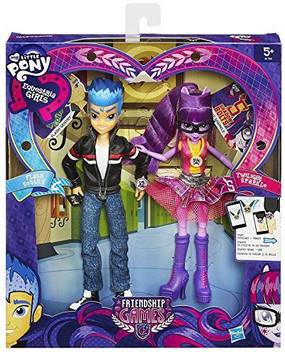 Hasbro My Little Pony Toy Equestria Girls Twilight Sparkle And Flash Sentry Deluxe Fashion Doll 2 Pack My Little Pony Toy Equestria Girls Twilight Sparkle And Flash Sentry Deluxe Fashion When you turn the box, you see that the side and back she would be a nice sturdy toy for a younger mlp fan it's a fun addition to my my little pony collection and a reminder of how much i enjoyed the equestria girls movie. flash sentry deluxe fashion doll 2 pack
