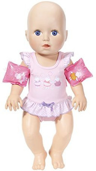 zapf creation swimming doll