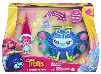 Hasbro Trolls B9885100 Troll City Dj Bug Desk With Poppy Playset