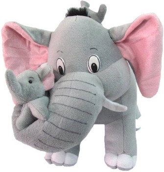 grey elephant teddy bear