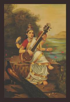 Mad Masters Mad Masters Mata Saraswati Hindu Goddess Of Aesthetics