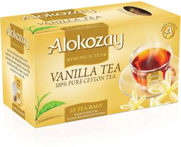 Alokozay Premium Tea Vanilla Tea 25 Tea Bags 50g Vanilla Black Tea Bags Box Price In India Buy Alokozay Premium Tea Vanilla Tea 25 Tea Bags 50g Vanilla Black