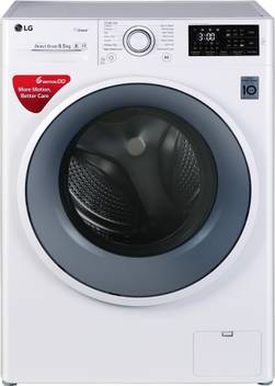 Lg 6 5 Kg Inverter Fully Automatic Front Load With In Built Heater White Price In India Buy Lg 6 5 Kg Inverter Fully Automatic Front Load With In Built Heater White Online At Flipkart Com