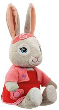 peter rabbit talking plush toy