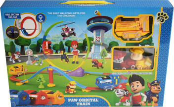 paw patrol train set